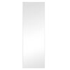 Espejo Marco Aluminio Vgo para Colgar Rectangular 120 x 30 cm Blanco