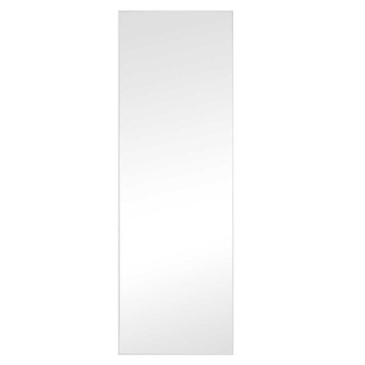 Espejo Marco Aluminio Vgo para Colgar Rectangular 120 x 30 cm Blanco