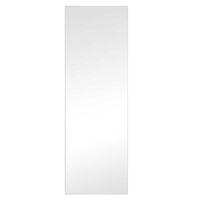 Espejo Marco Aluminio Vgo para Colgar Rectangular 120 x 30 cm Blanco