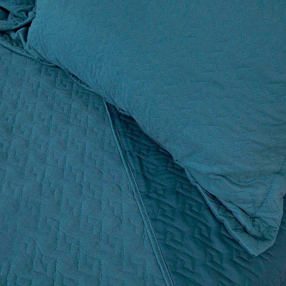 Quilt Doral King Azul Marino Velvety