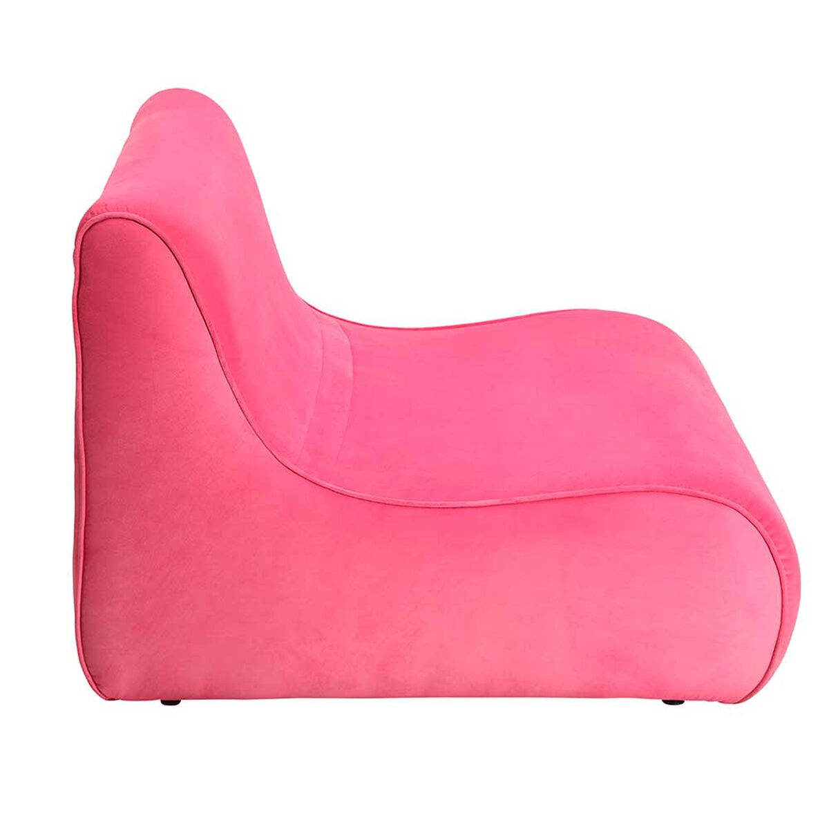 Sof&aacute; Bodevir Komodo Felpa 2 Cuerpos Fucsia&nbsp;