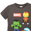 Polera Manga Corta Marvel Niño Licencias