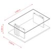 Mesa de Centro Altavision Frizz Off White Savana
