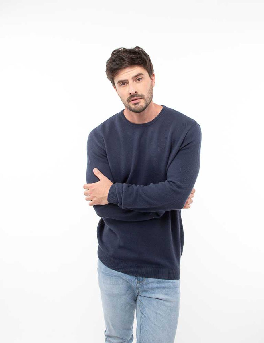 Sweater Slim Algod&oacute;n Hombre Zibel