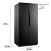 Mademsa Refrigerador Side by Side 426 lts MAS430B 174x83,6CM