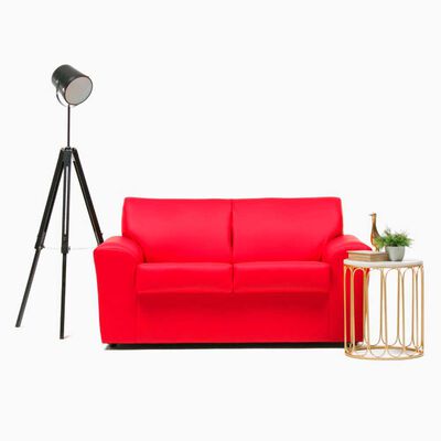 Imagen 2 del producto Sofá Cabsur Milan 2 Cuerpos PU Rojo