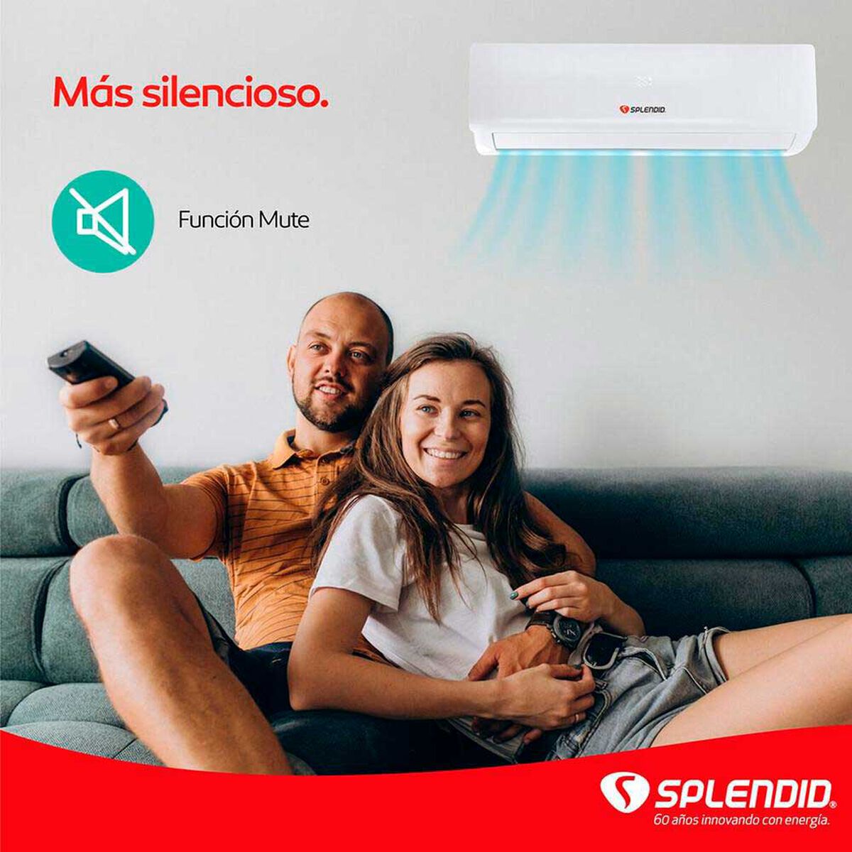 Aire Acondicionado Splendid Split 9000BTU