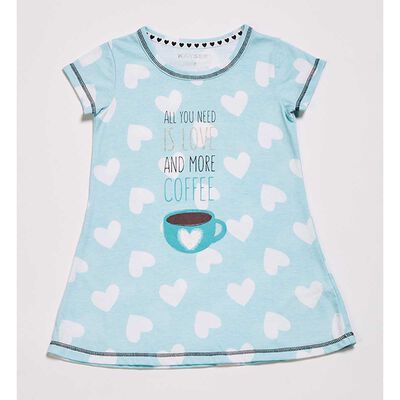 Imagen 1 del producto Pijama de Algodón Niña Kayser Turquesa