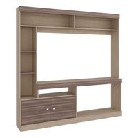 Estante TV Tuhome Classic Color Hasta 65"" Avellana y Cartagena