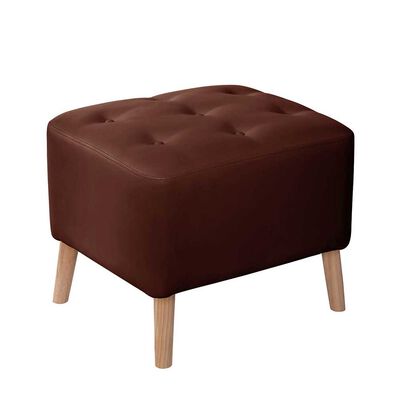 Pouf Latam Home Lyon PU Chocolate