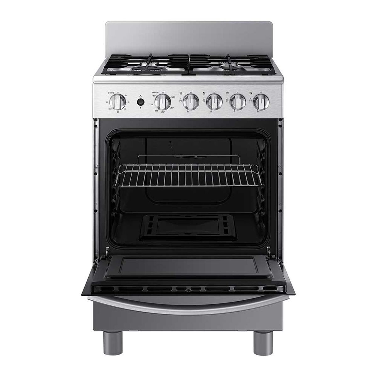 Cocina a Gas Samsung NX24BG57413SZS 4 Quemadores