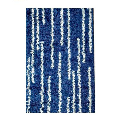 Imagen 1 del producto Alfombra Idetex Shaggy Begonia 150 x 200 cm Azul