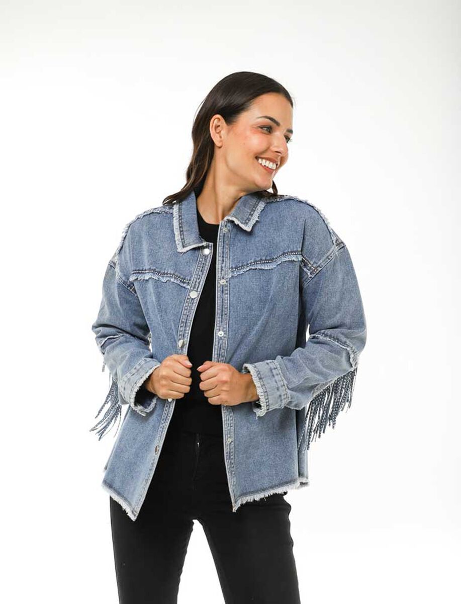 Chaqueta Denim Mujer Zibel