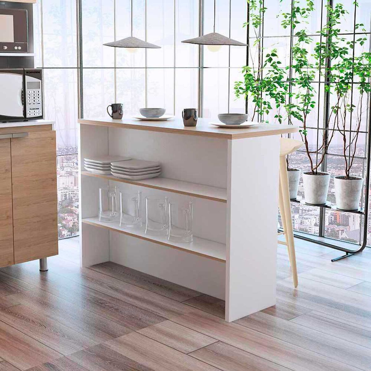 Barra Auxiliar de Cocina TuHome Fendi