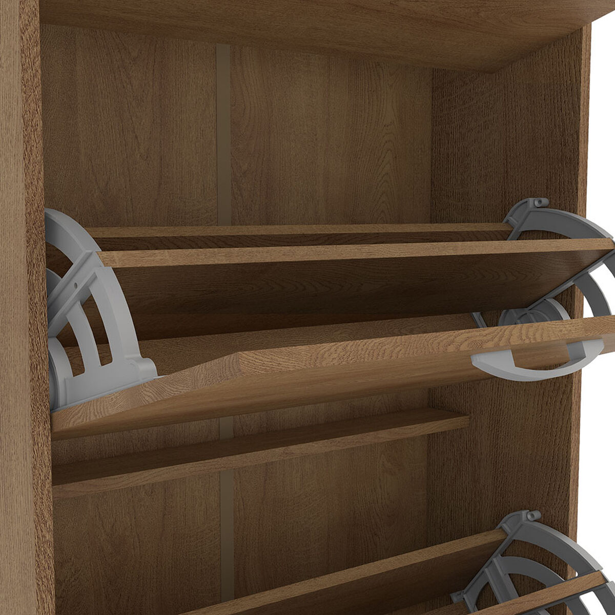 Zapatero Vekkahome Nick 4 puertas Café