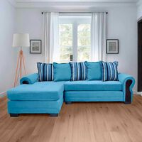 Sofá Seccional Living Factory Arizona 4 Cuerpos Beige