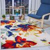 Alfombra  Modalfo Florida Blanco 160 x 210 cm