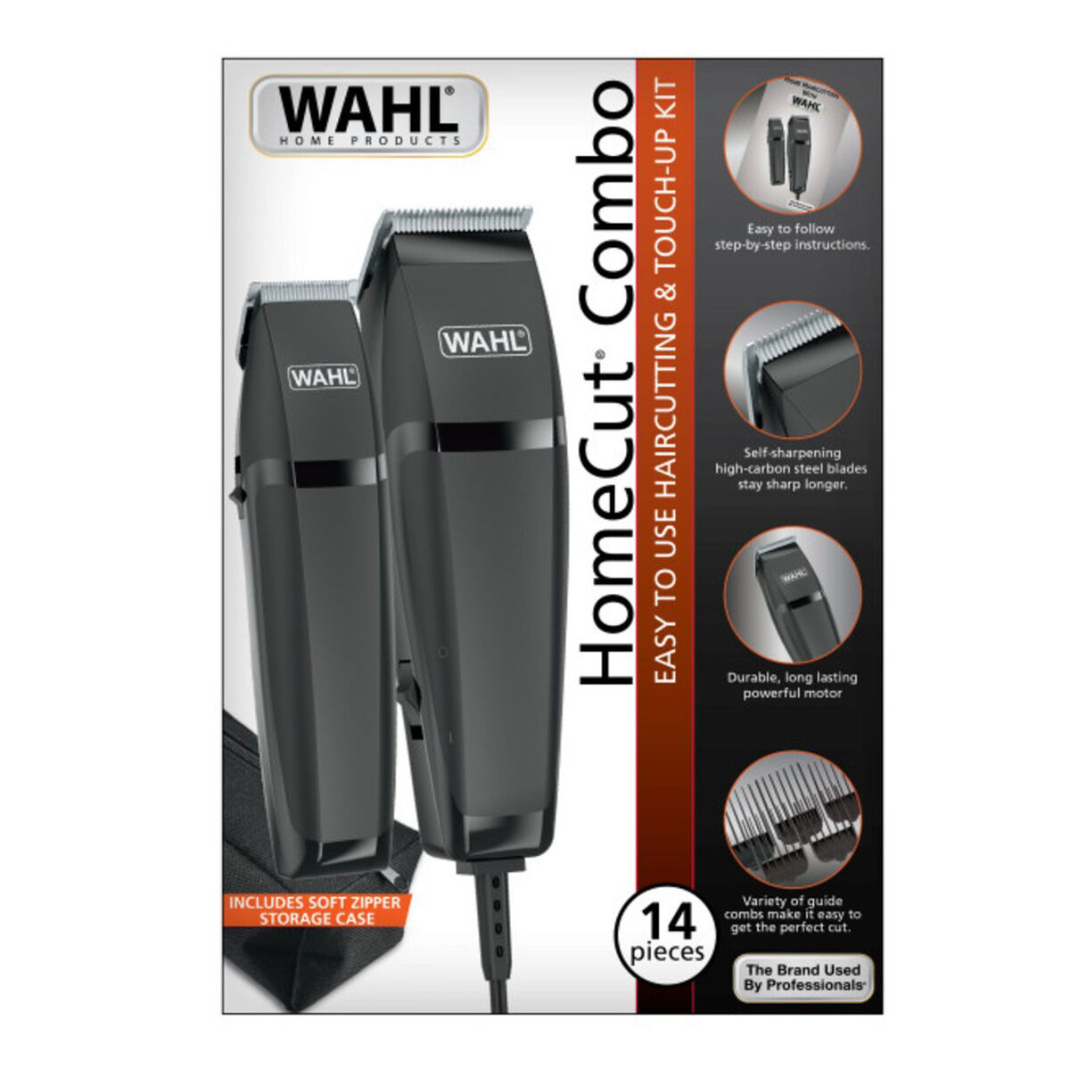 Pack Cortapelos Wahl 79450-358 + Recortadora Nasal 05642-108 + Mascarilla KN95