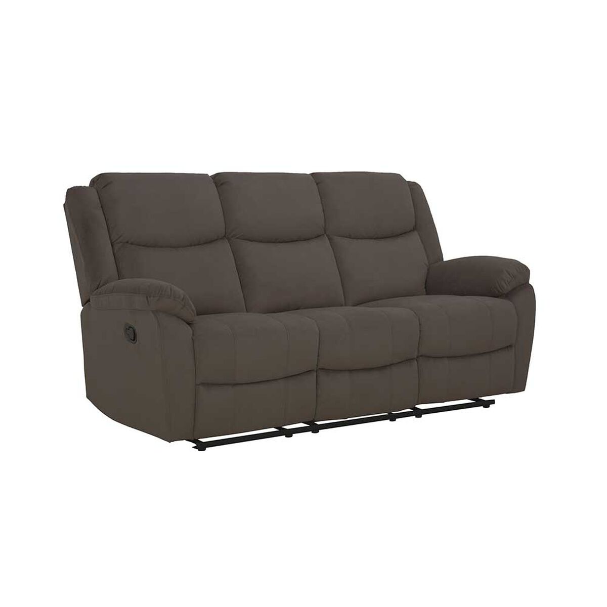Sofá Reclinable Zoy Home Thane 3 Cuerpos Moca