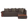 Sof&aacute; Seccional Living Factory Dakota 6 Cuerpos Caf&eacute;