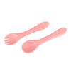 Set Cuchara y Tenedor Rojo Infanti
