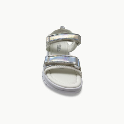 Imagen 2 del producto Sandalia Niña Mila Blanco, Negro