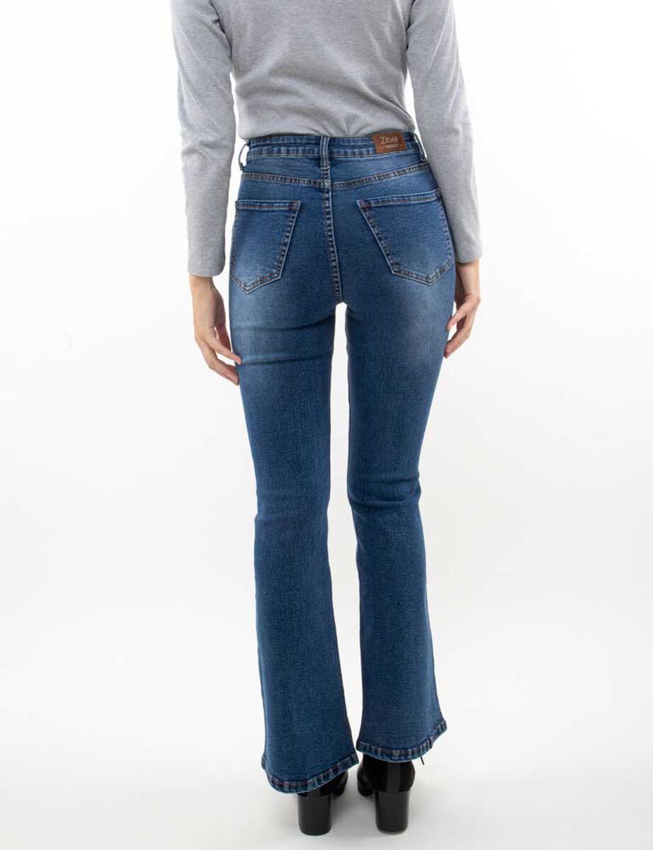 Jeans Flare Mujer Zibel