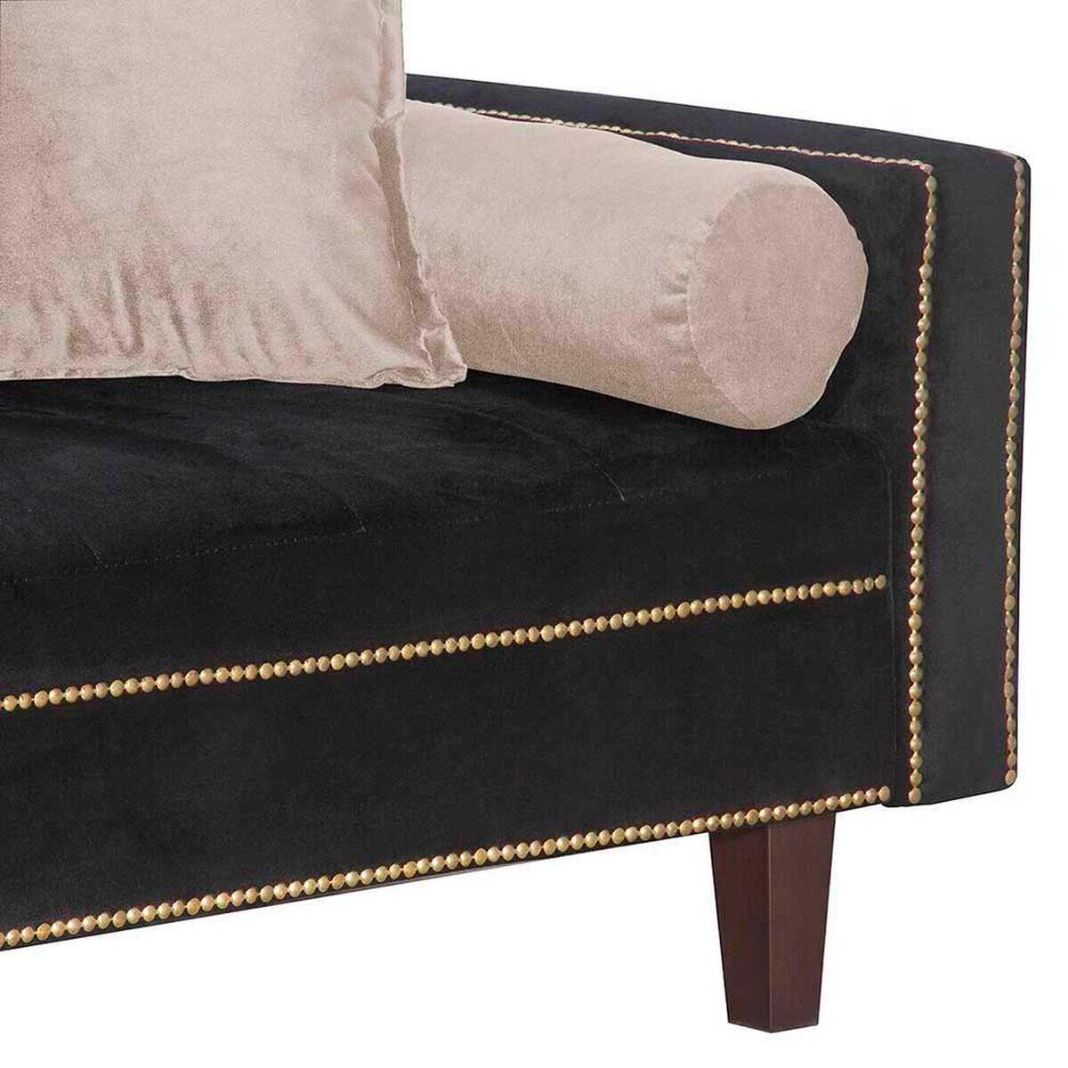 Fut&oacute;n Black Factory Vanguardia 3 Cuerpos Negro Beige