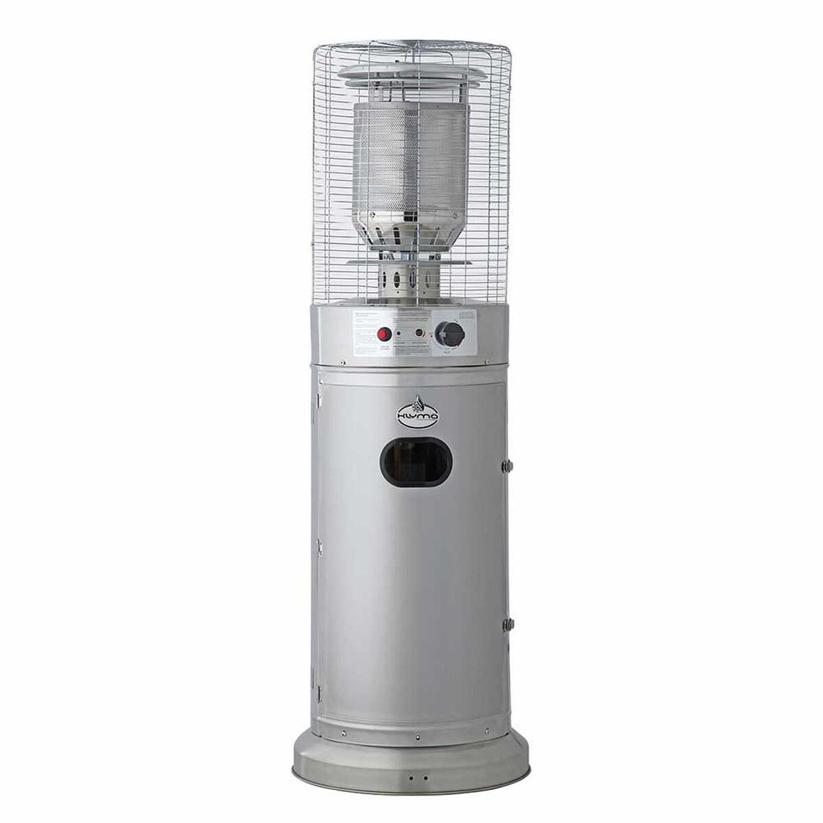 Estufa a Gas Exterior Terraza Klyma Cildro LW Inox 1,35 mts.