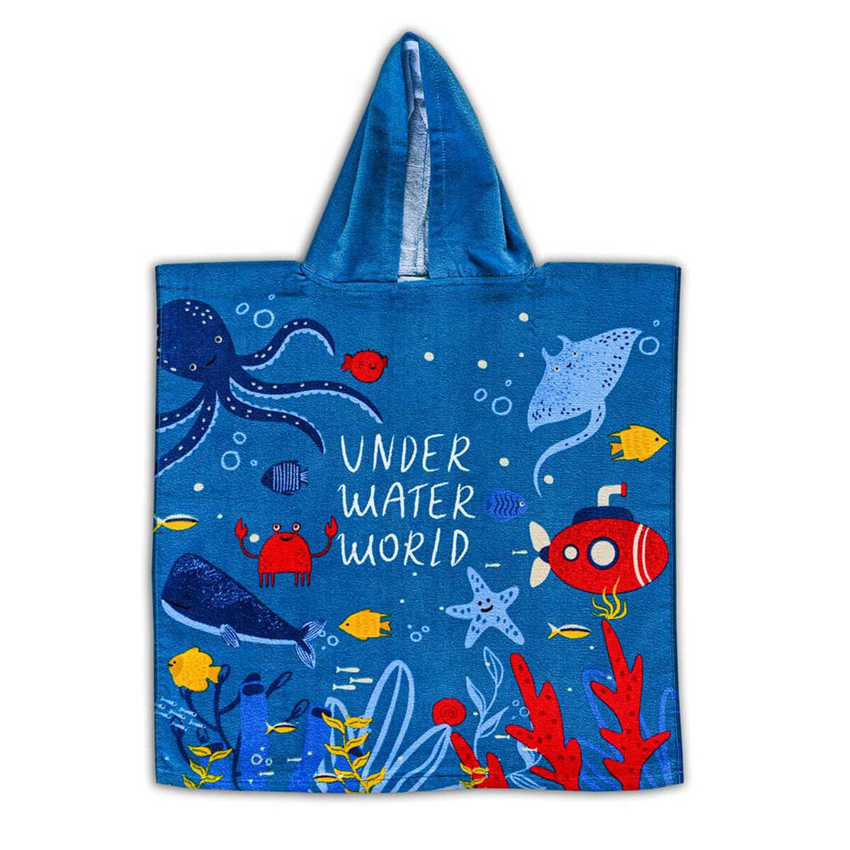 Toalla Capucha Cannon Velour Boy 60x120 cm