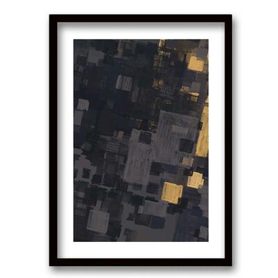 Imagen 1 del producto Cuadro Decorativo Retela Caos & Azar II 50 x 35 cm