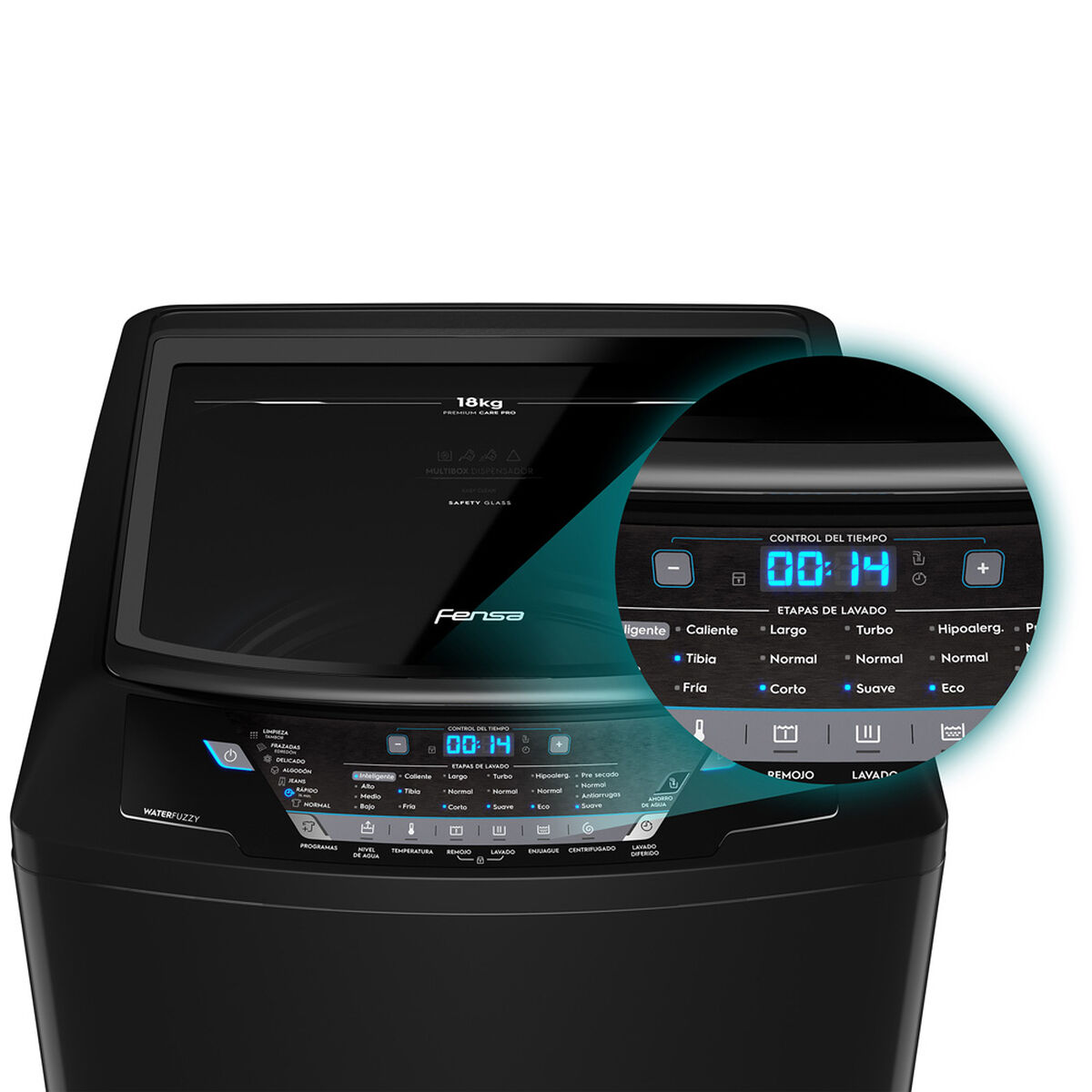 Lavadora Automática Fensa Premium Care Pro 18 18 kg.