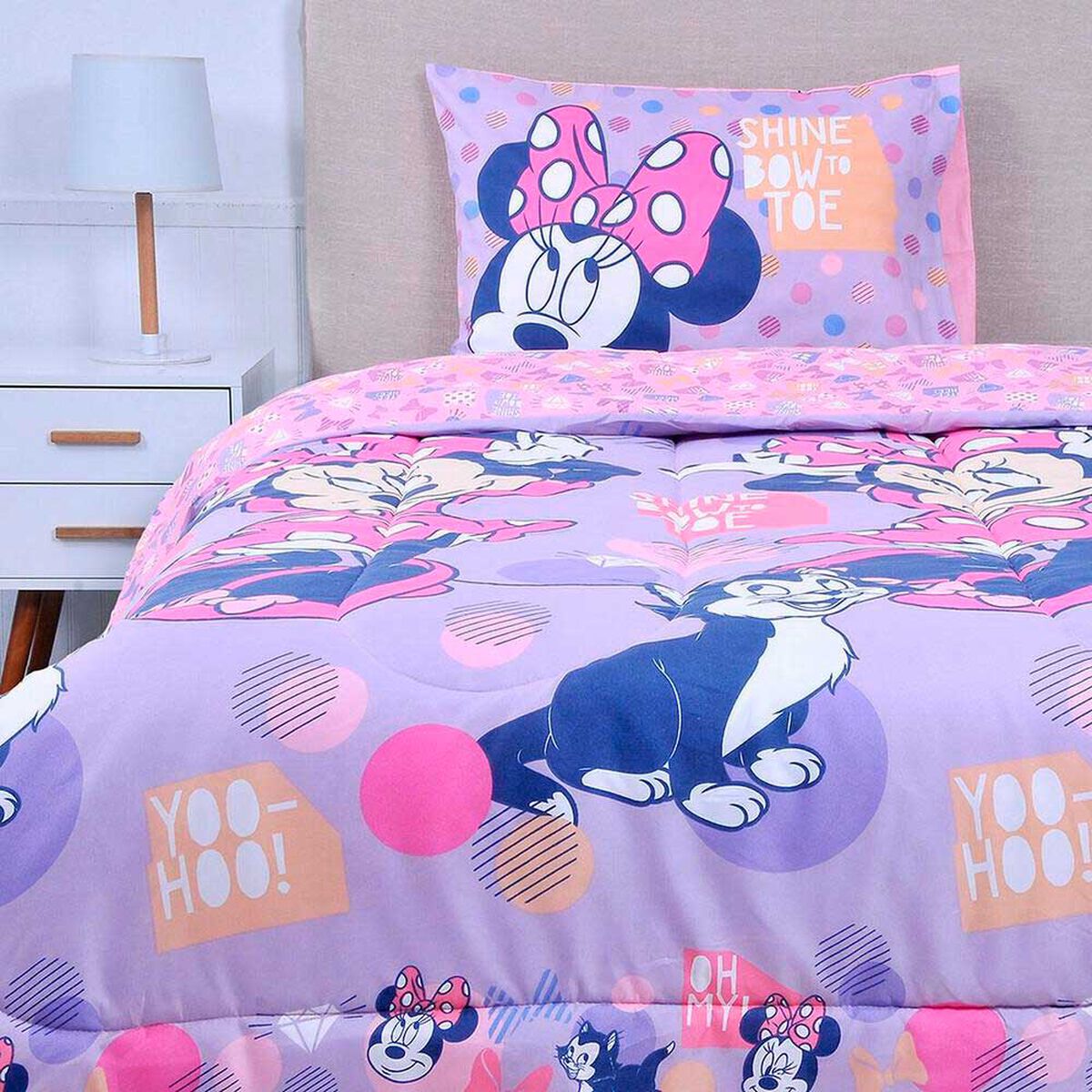 Plumon Disney 1,5 Plazas Minnie Shine
