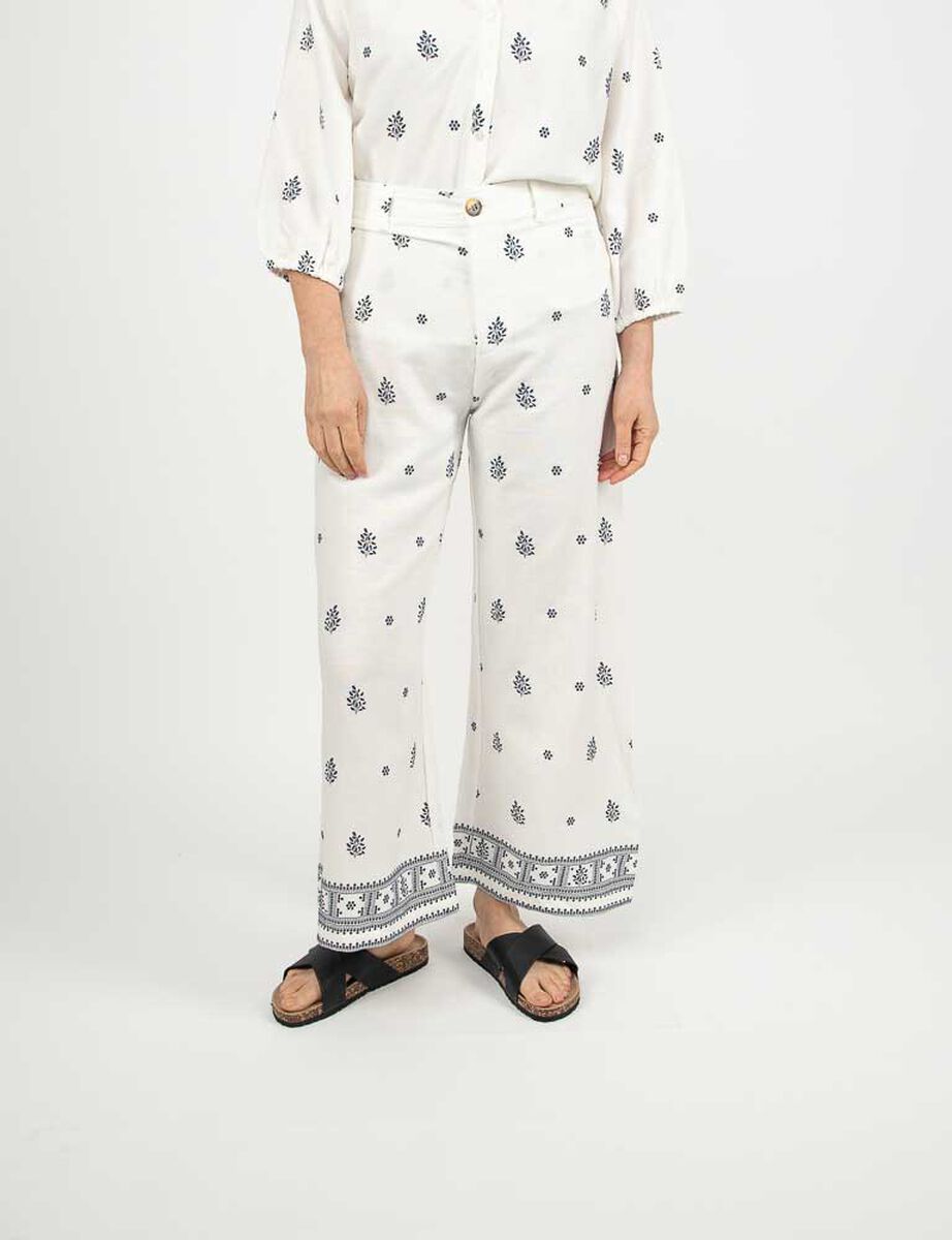 Pantalón Estampado Mujer Portman Club