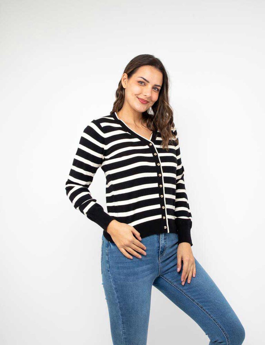 Sweater Botones Mujer Zibel