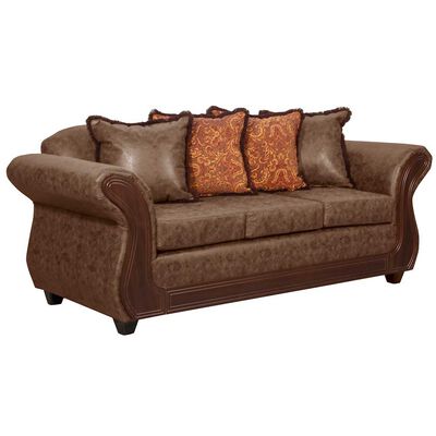 Imagen 2 del producto Sofá Black Factory Palermo 3 Cuerpos Café