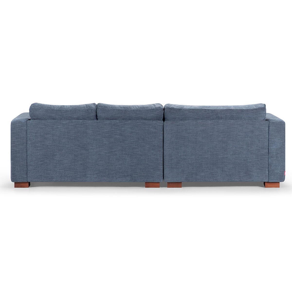 Sofá Seccional Izquierdo Rosen Copeland 3 Cuerpos Indigo