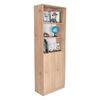 Estante 2 Puertas + Complemento TuHome Home Macadamia