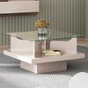 Mesa de Centro Exit Clear Beige