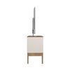 Rack TV Exit Florencia Hasta 70" Beige Cedro