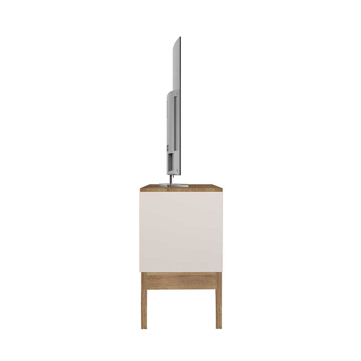 Rack TV Exit Florencia Hasta 70" Beige Cedro