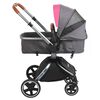 Coche Travel System Deluxe 360° Rosado Bebesit