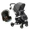 Coche Cuna Travel System Bebe Alfa con Accesorios Negro Bebesit