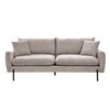 Sofá Home Mobili Huston 3 Cuerpos Gris