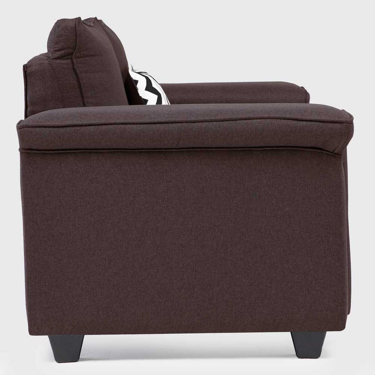 Juegos de Living Mons Sicilia Sof&aacute; 2 Cuerpos + Dos Sillones 1 Cuerpo Chocolate