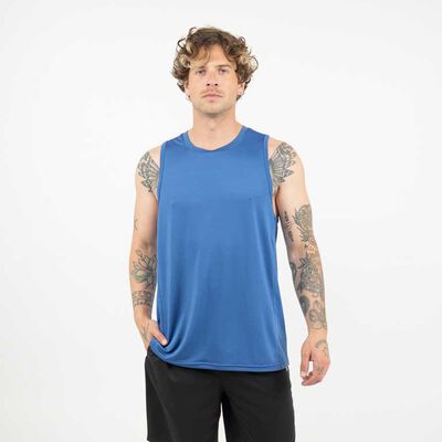 Polera Sin Mangas Hombre Black County