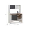 Mueble de Cocina Juguete CIC Kids Blanco