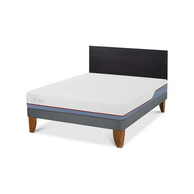 Imagen 2 del producto Cama Europea CIC 2 Plazas Excellence Plus + Respaldo Villarrica Negro