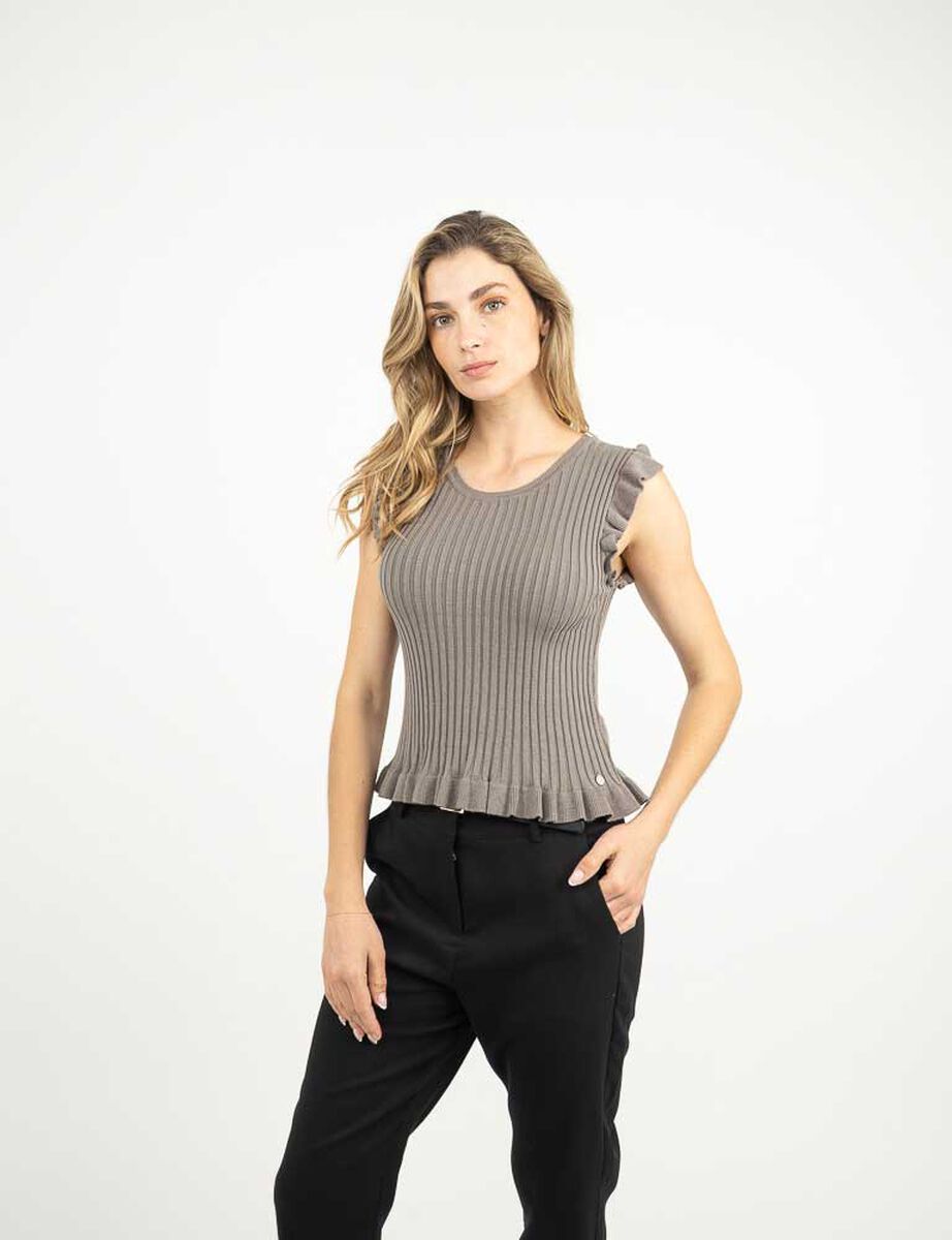 Polera Sin Mangas Mujer Zibel