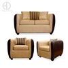Juego de Living Elegant Detail Oklahoma Sof&aacute; 2 Cuerpos + Dos Sillones 1 Cuerpo Beige
